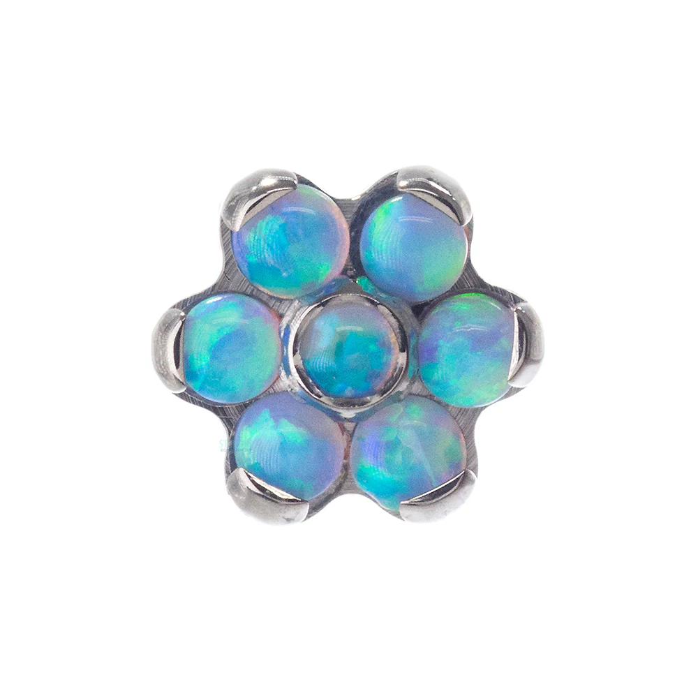 threadless: Flower with Opals End - Image 9