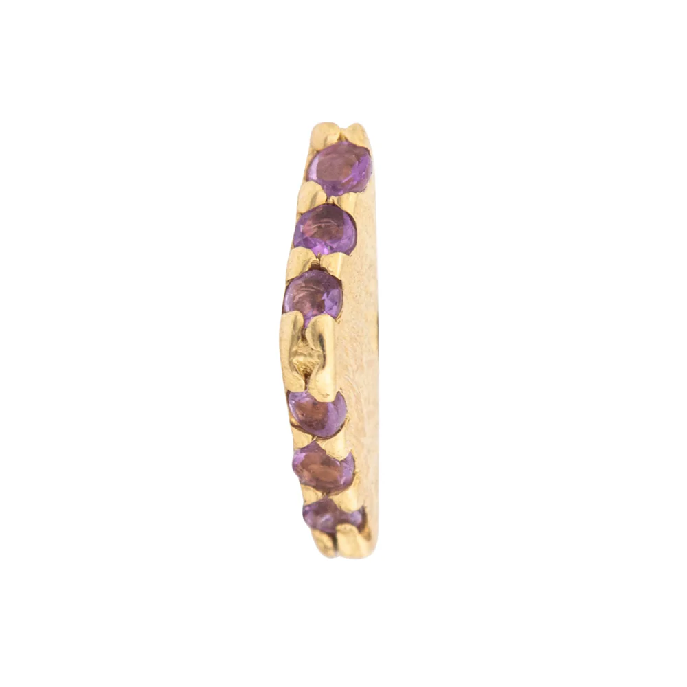 threadless: "Shrine" Pin in Gold with Gemstones - Image 10