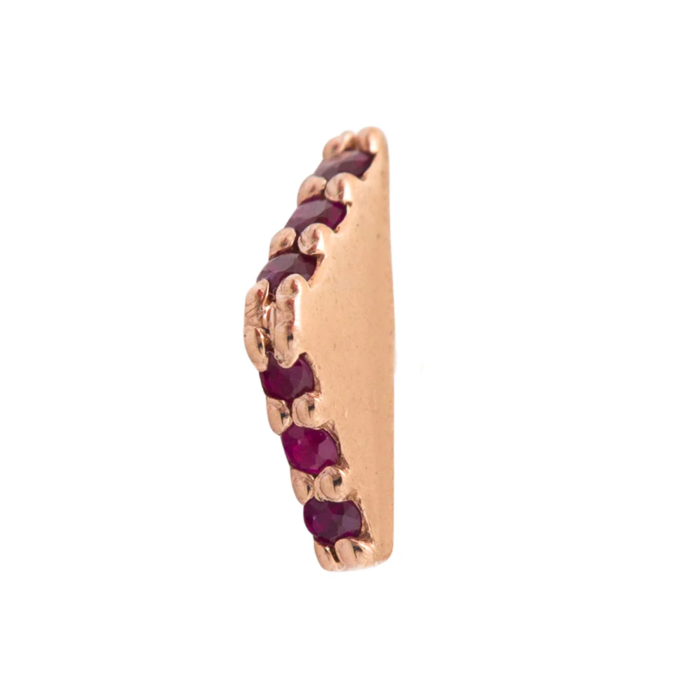 threadless: "Shrine" Pin in Gold with Gemstones - Image 32